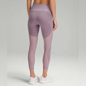 Lululemon Wunder Train Mesh Panel High-Rise Tight
